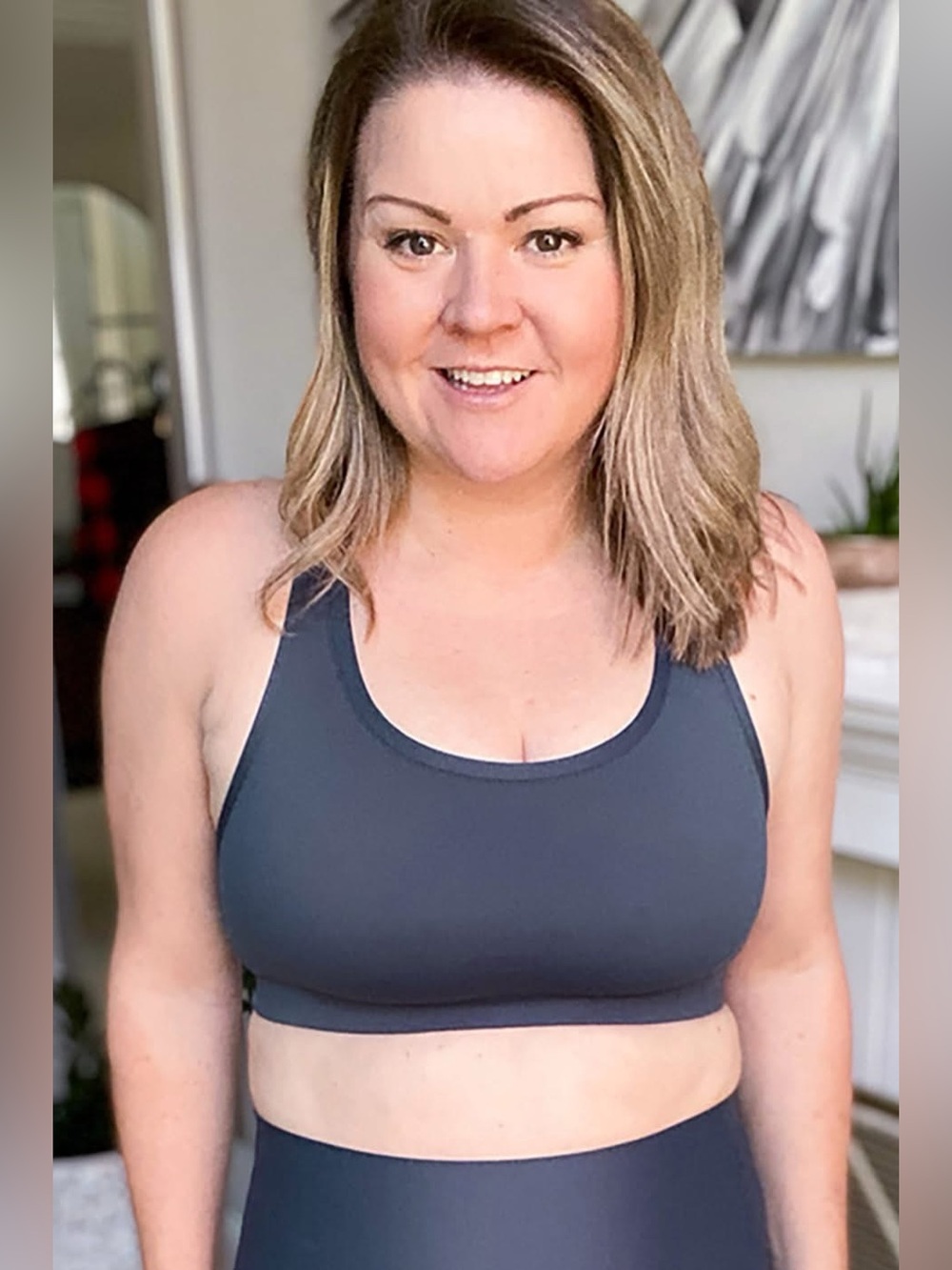 Warrior Bra (NWOT) 🍒Blue, Size Medium **with a lot of stretch